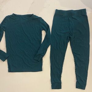 Little Sleepies Teal Pajama Set